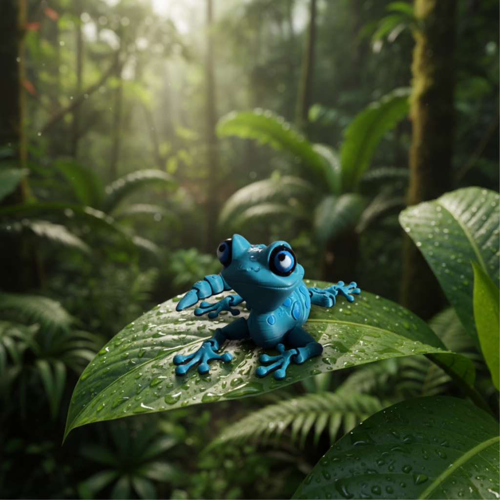 3D printed Geckos